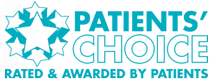 Patients' Choice Rated $ Awarded by patients 2008 - 2023