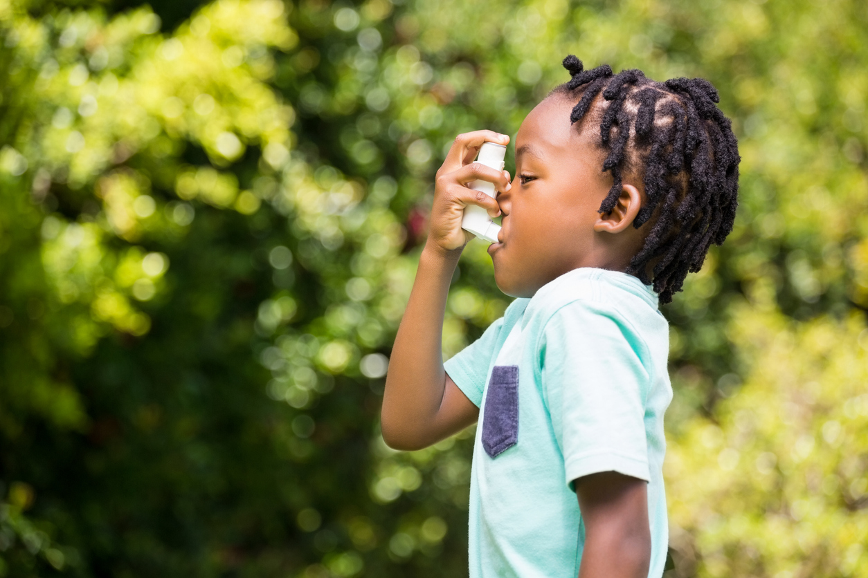 Effects of climate change on children with asthma