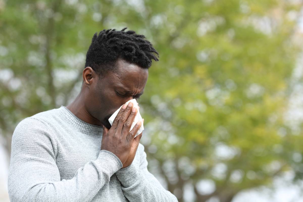 Adult man who seems to develop allergies