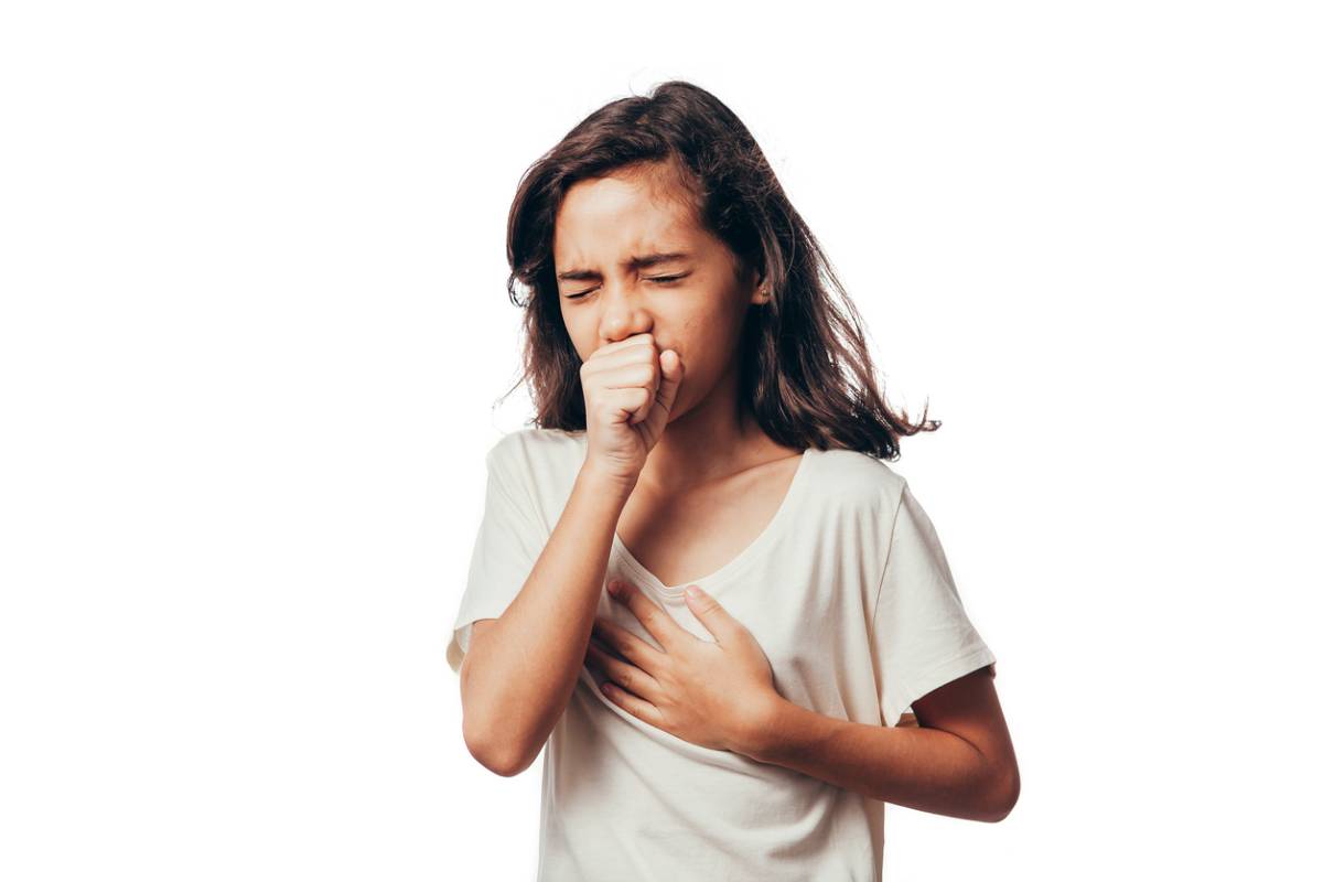 Child with common breathing problems for younger kids