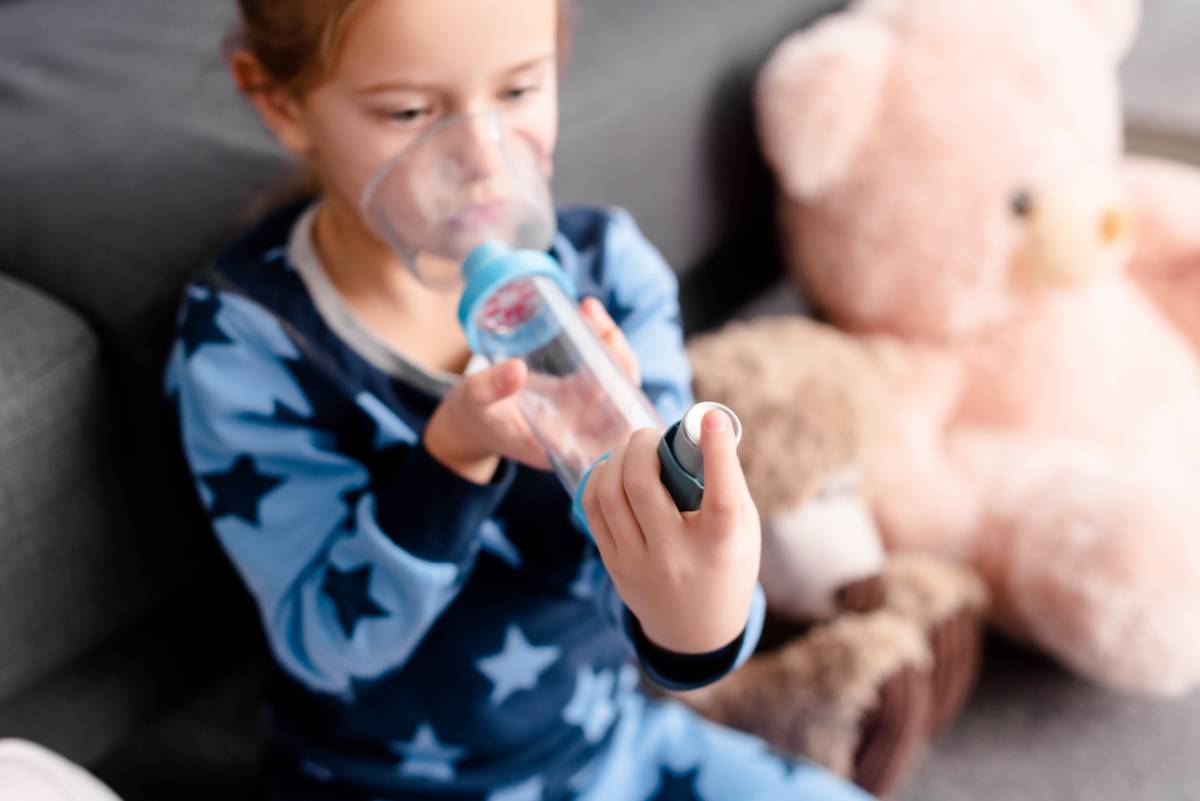concept of house safe for kids with asthma